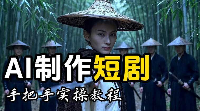 【保姆级手把手教程】AI短剧制作完整流程教学，从小白零基础到成片大神-赛德副业库