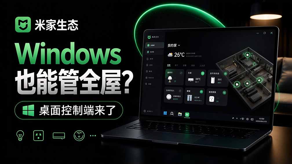 （21178期）Windows电脑也能管全屋？这下真省心，米家生态桌面控制端来了，Github最新开源，MiHome-Windows-赛德副业库