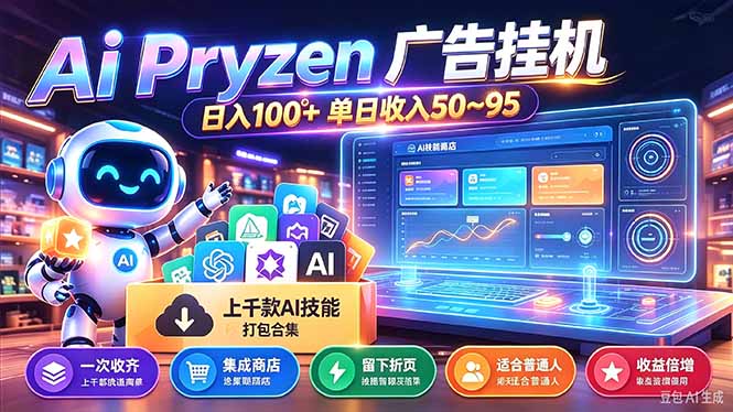 （21209期）Pyrzen广告挂机， 全自动挂机风口项目， 单日50-95/天 虽然不是很暴力但是很稳-赛德副业库