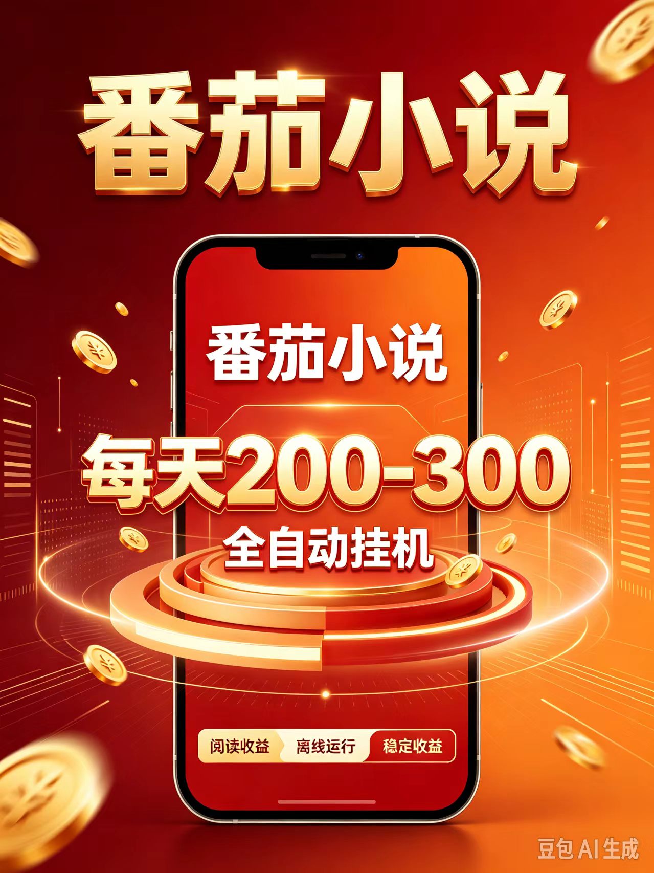 门槛极低的番茄全自动小说,日入200-300,项目非常火爆-赛德副业库