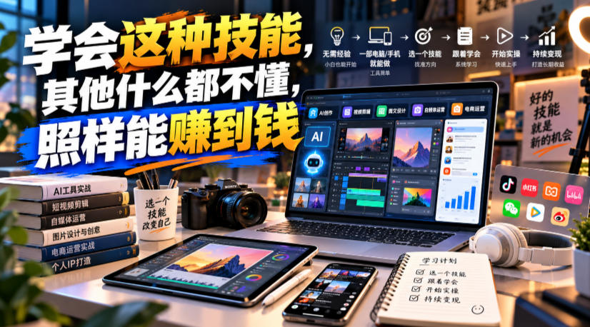 某公众号付费文章：学会这种技能，其他什么都不懂，照样能賺到钱-赛德副业库